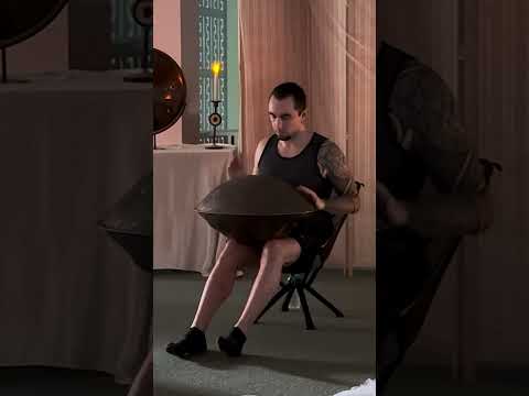 ✌️Happy Friyay! E Amara vibez 🎶 (full vid linked) #handpanmeditation #percussion #handpanmusic