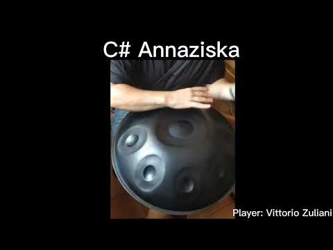 handpan C# Annaziska - Handpan Klangbeispiel für maaloupan