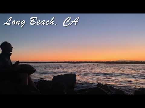 Playing Handpan at the Jetty in Long Beach, California