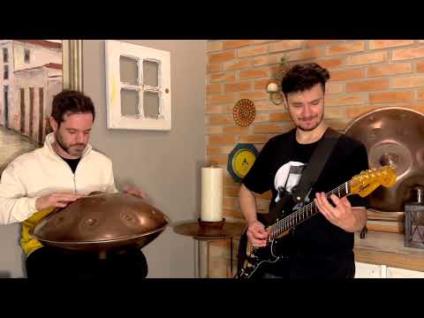 Samadi Duo: CRAZY DELAY trip (handpan/guitar)