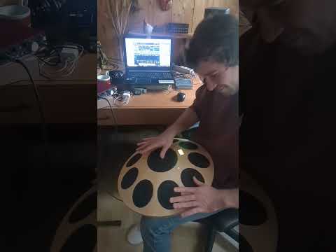 NEOTONE digital handpan as MIDI controller | @neotone.digitalhandpan