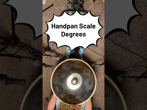 Handpan Scale Degrees E-A Major - Find Your Scale for Tutorials #handpan #tutorial #scales #degrees