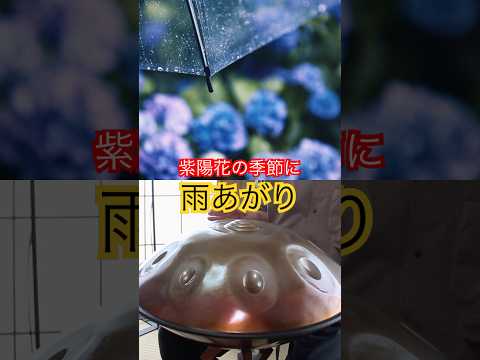 After Rain｜紫陽花の季節に #ハンドパン #handpan #handpanmusic #ヒーリングミュージック #リラックス音楽 #睡眠用bgm #睡眠 #hangdrum