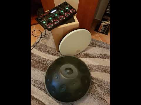 Framedrum  & handpan & looper - in progress!
