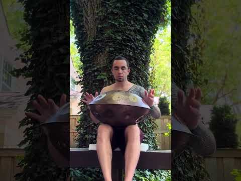 ☀️ Sun Day Melodies on a Monday (full vid linked) #handpanmeditation #percussion #handpanmusic