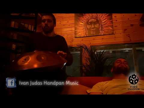 Handpan living room session || C# Koi 9 Notes Stainless steel || VIBE Handpan @vibehandpan6726