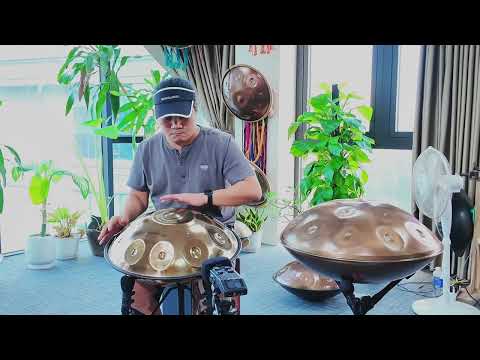 Inh Lả Ơi | Trần Xuân Hòa | Handpan D Kurd 10 Nốt Thép Ember