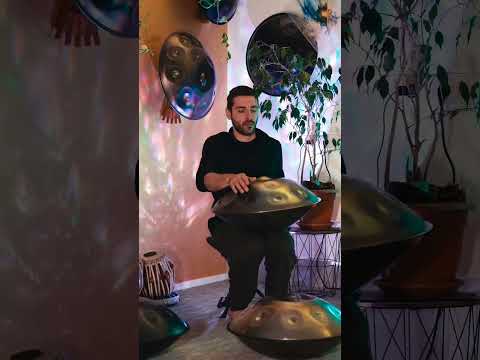 Relaxing Handpan Music | D Kurd 17 notes | Ivan Judas | Shaktipan