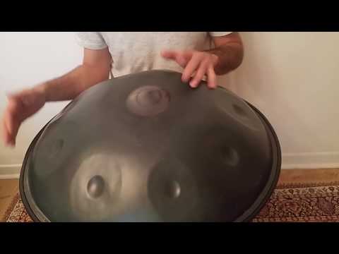 Boreal Handpan, A2 minor pentatonic