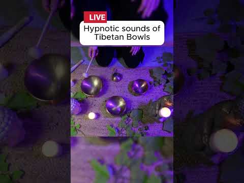 Hypnotic Sounds of Tibetan Bowl  #432hz #relax #meditationmusic #satisfying #tibetan #tibetanbowls