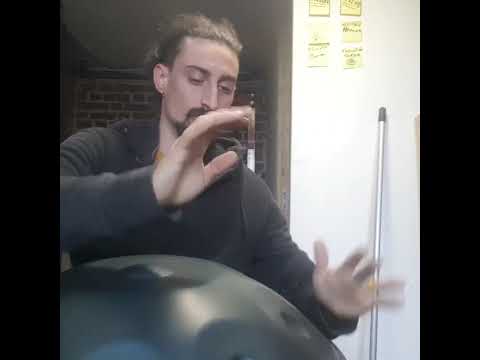 handpan F KURD 7+1+Weirdhole/2nd gu