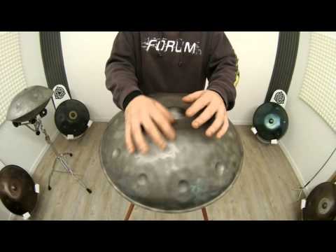 Handpan Review  Vision 2016 (F) Ab C C# Eb F G Ab Bb C F Part 2