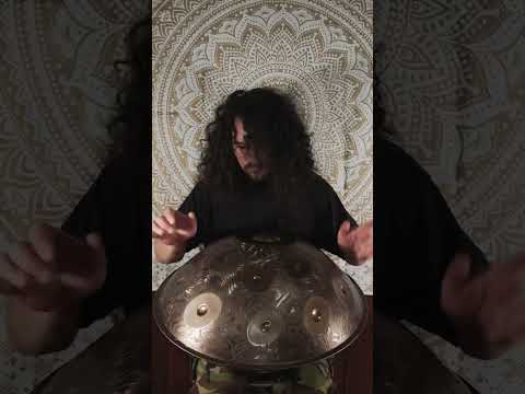 E AMARA 20 | Handpan Music | Part two - variation of an earlier piece.