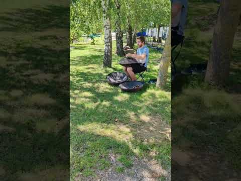 Handpan Meditation Music | Swan family | Lake | Međimurje | Ivan Judaš