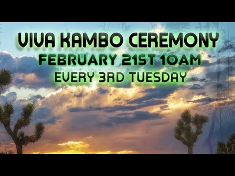 Viva Kambo Ceremony w/ High Desert Healing 760... Handpan LA Sirena w/ Funxta