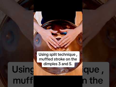 HOW TO PLAY LIKE A PRO USING THIS HANDPAN GROOVE FILLER  #handpan #handpanplayer #music #tutorial