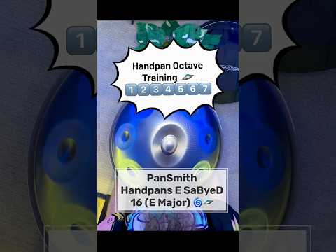Handpan Octave Training 🛸 #handpan #octave #training #handpanlesson #handpantutorial #handpandan
