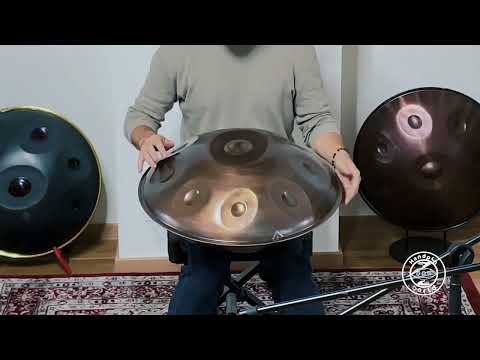 Svaraa Handpan | C# Lalabye 11 | Ember Steel | 432Hz | C# (D# F) A# C# D# F F# G#