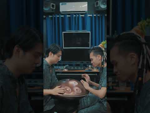 Học Handpan dễ vậy sao? #hangdrum #bigbang #healing #haruharu