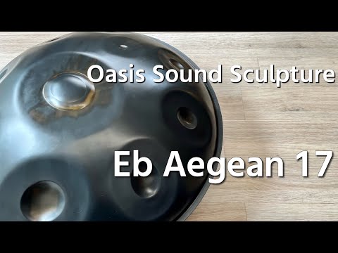 【ハンドパン販売】Oasis Sound Sculpture / Eb Aegean 17 試奏 3