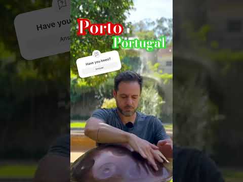 E Kurd Handpan melody while enjoying a nice afternoon in the park #handpan #handpanmusic #portugal