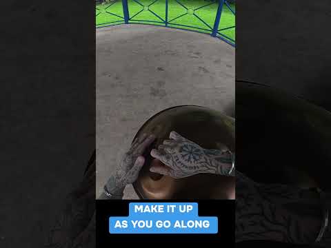 make it up as you go along lol #meditation #yoga #handpan