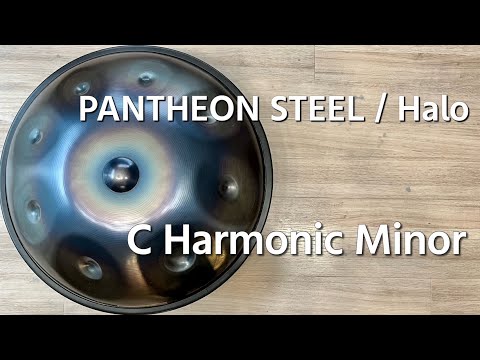【ハンドパン販売】PANTHEON STEEL Halo / C Harmonic Minor 試奏3