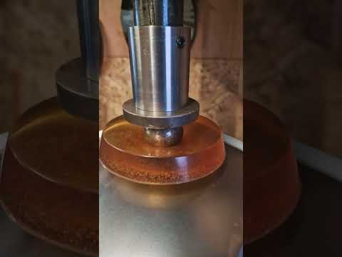 Pressing bottom notes | Handpan Maker | Learning to build my own handpans