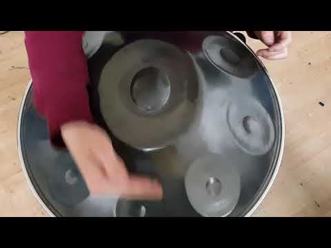 Handpan Ondpan D Celtic Minor scale D / A C D E F G A C