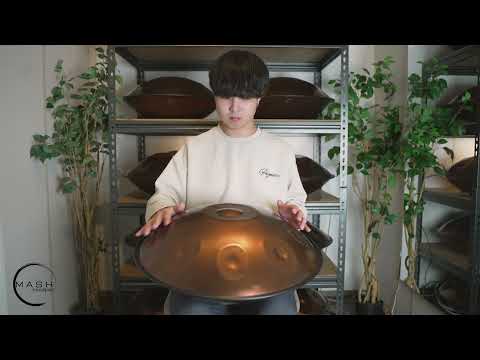 【突き抜ける高音】G Sabye (Major) 440Hz Handpan