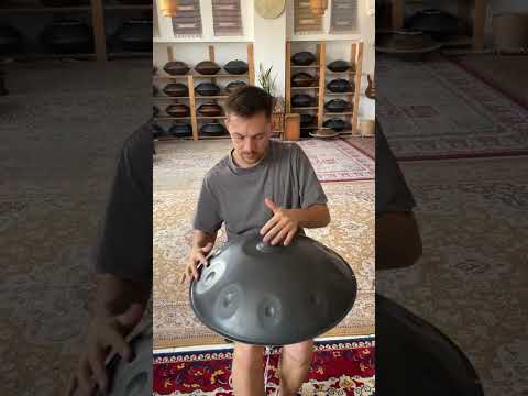 E Hijaz Handpan Techniques – Fast Rolls, Finger Flutters & Groove Experiments