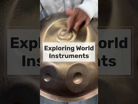 The 5th graders had a lot of fun exploring world instruments last week! 🛸 #musiceducation #handpan