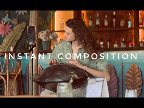 Handpan playing by Valeriy Frolov | Instant composition | Fropan Pro Fm 16 440 Hz