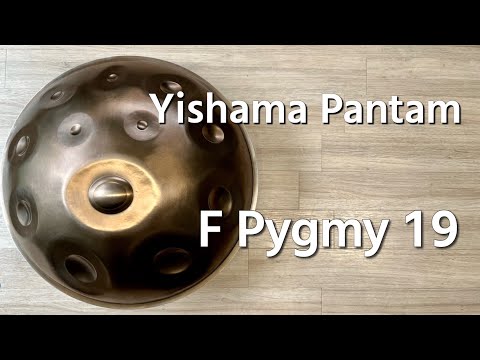 【ハンドパン販売】 Yishama Pantam / F Pygmy 19 試奏2