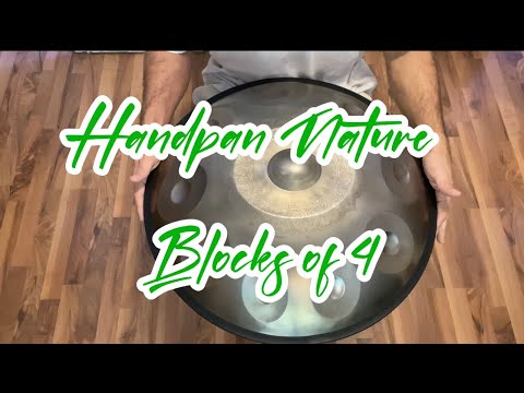 Handpan Tutorial - Blocks of 4