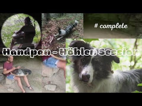 Handpan, Höhlen Session, von den bisher gelernten Melodien, Komplett, D Kurd 8+1 Edelstahl