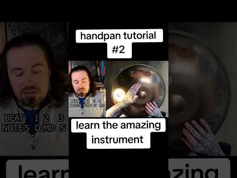 handpan tutorial learn hormonics and have fun with them #tutorial #handpan #lesson