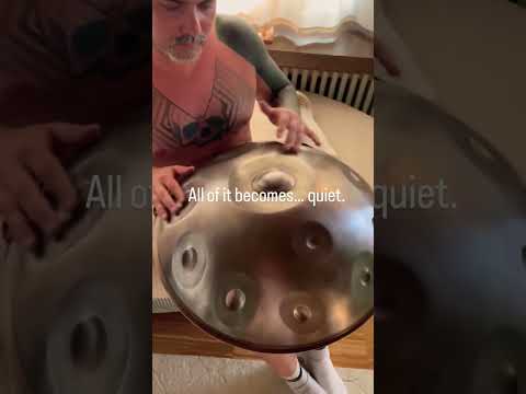 The moment everything became quiet. #handpan #handpanmusic #music
