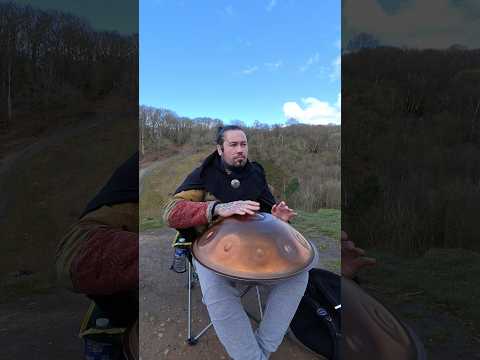 listen and relax to the wind and handpan #handpan #drums #vural #nature
