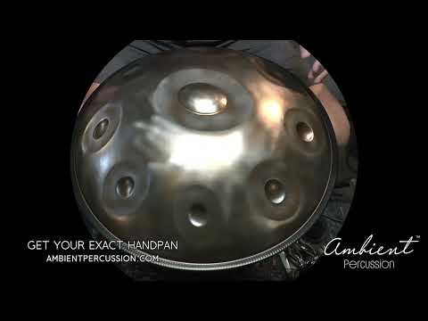 Ambient Percussion Handpan // D Kurd 8+1 (Ancient Sand)