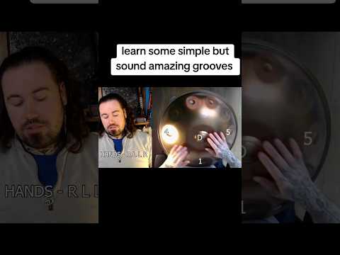 learn some simple butsound amazing grooves #handpan #learn #handpansound