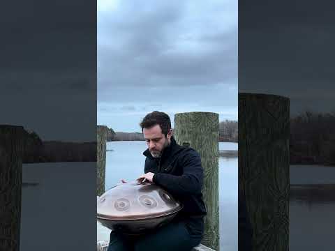 432Hz frequency by the lake #handpan #handpansound #handpanmusic #handpanclass #1111 #432hz #nature