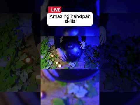Amazing HANDPAN Skills! #432hz #relax #meditationmusic #satisfying #tibetan #handpan