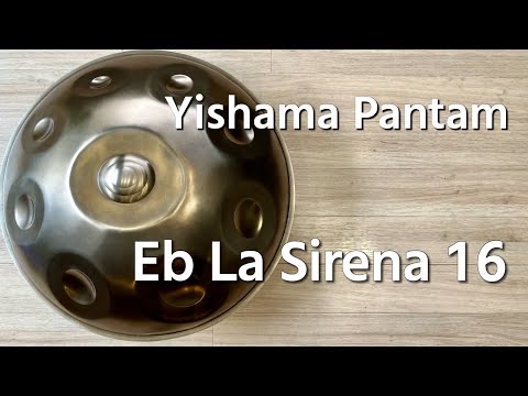 【ハンドパン販売】 Yishama Pantam / Eb La Sirena 16 試奏1