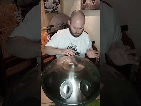 Open your eyes...D Kurd 9 by Ugur @soundsculpture-handpanshop698 #handpanmusician #handpan