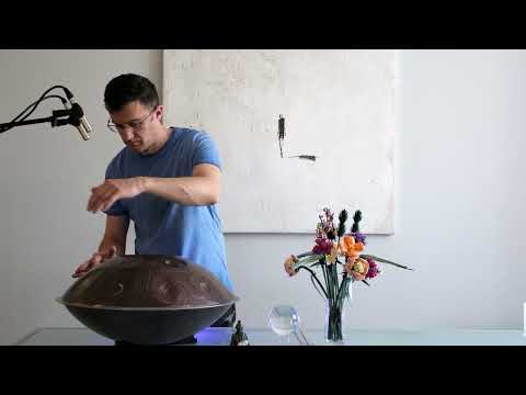 handpan improvisation F# Romanian Hijaz