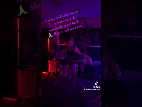 🙏🏼😌 … 🛸🎶🧘🏻‍♀️ … 🦋   Handpans by Tiflis Handpan (@TIFLIS_handpan) and @hamsahandpans4292