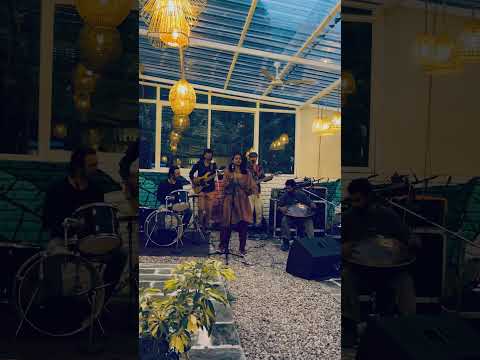 Little snippet from out performance in Dharamkot, Himachal Pradesh #handpan #dharamkot #fusionmusic