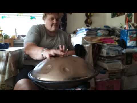 First steps with Mini Mdr Handpan E amara, 10 notes