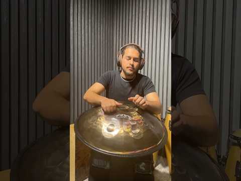 Pin drum Handpan D kurd 9 Custom color (handpan player: mohamad zandi far)